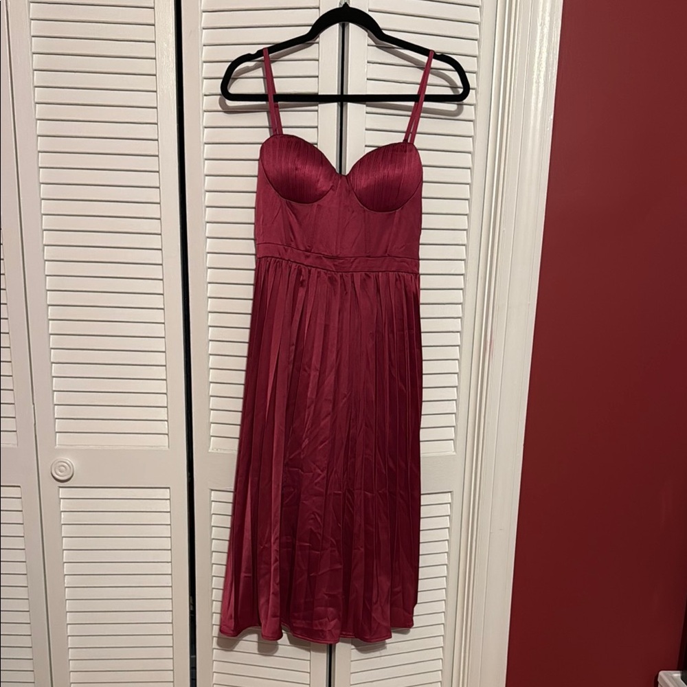 Pink Strappy Dress